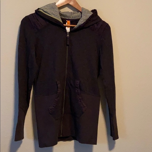 Lucy cotton zip up hoodie - Picture 1 of 7